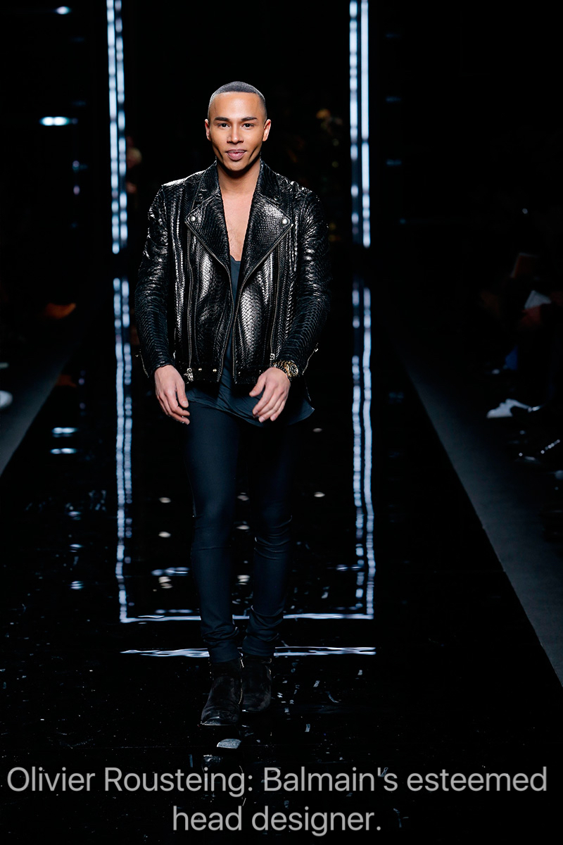 Illustration for article titled Balmain: Olivier Rousteing